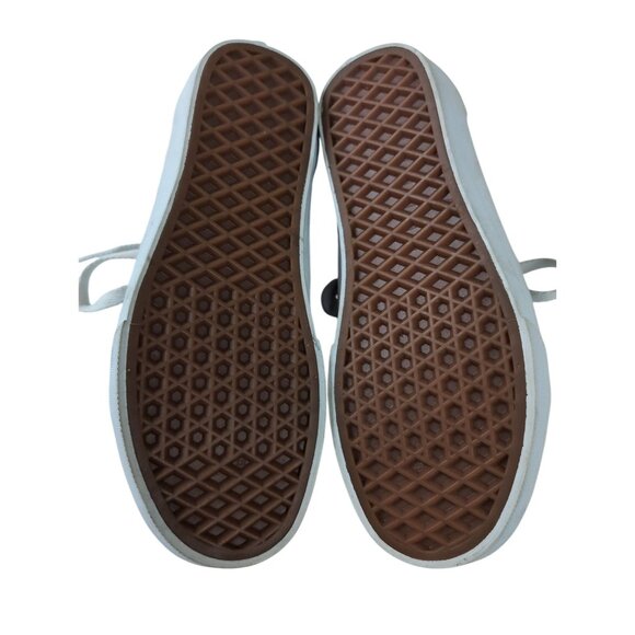 Vans‎ Old Skool Shoes Sneakers Women 6 Men 4.5 Buffalo Plaid Leopard Print Skate - Picture 10 of 10